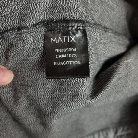 Matix brand durable goods by Brandon biebel gray shirt size M - Picture 8 of 9